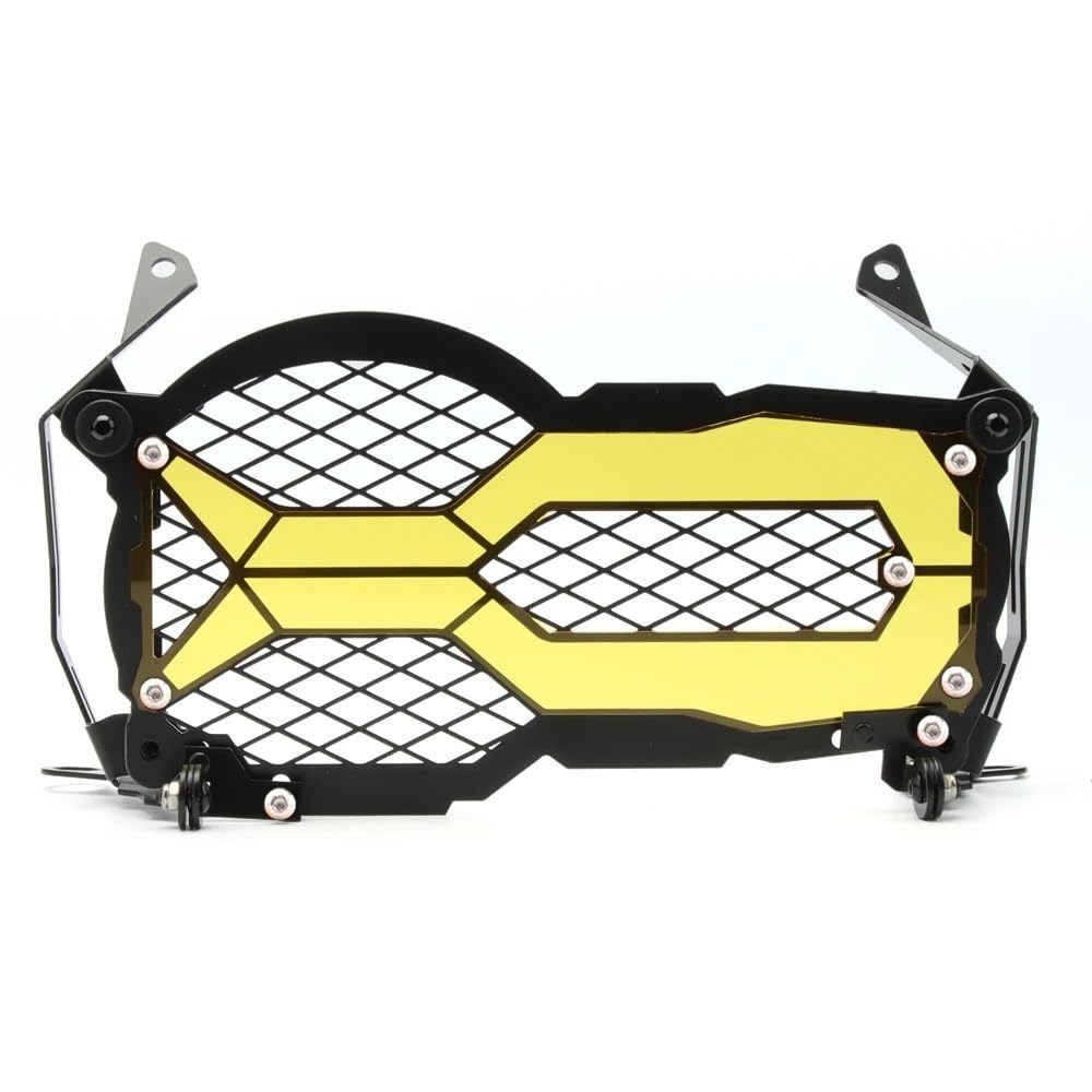 Motorrad Scheinwerfer Schutz Gitter Passend Für BMW R1200GS LC 2013-2022 Motorrad Scheinwerfer Protector Kühlergrill Wache Abdeckung Schutz Grill(1) von TUANZUN