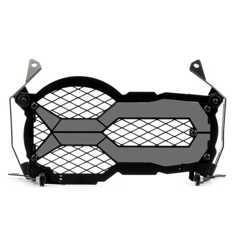 Motorrad Scheinwerfer Schutz Gitter Passend Für BMW R1250GS 2018-2022 Motorrad Flipable Scheinwerfer Protector Kopf Lichter Kühlergrill Schutz(Beige) von TUANZUN