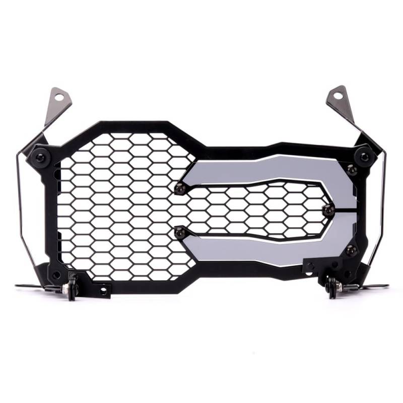 Motorrad Scheinwerfer Schutz Gitter Passend Für BMW R1250GS 2018-2022 Motorrad Flipable Scheinwerfer Protector Kopf Lichter Kühlergrill Schutz(Brown) von TUANZUN