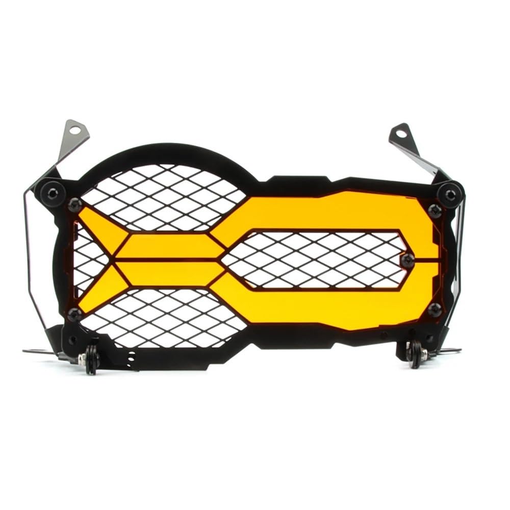 Motorrad Scheinwerfer Schutz Gitter Passend Für BMW R1250GS 2018-2022 Motorrad Flipable Scheinwerfer Protector Kopf Lichter Kühlergrill Schutz(Green1) von TUANZUN