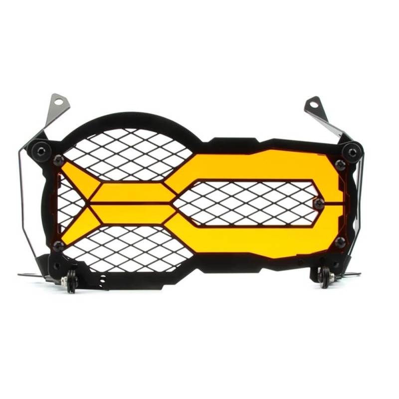 Motorrad Scheinwerfer Schutz Gitter Passend Für BMW R1250GS 2018-2022 Motorrad Flipable Scheinwerfer Protector Kopf Lichter Kühlergrill Schutz(Green1) von TUANZUN