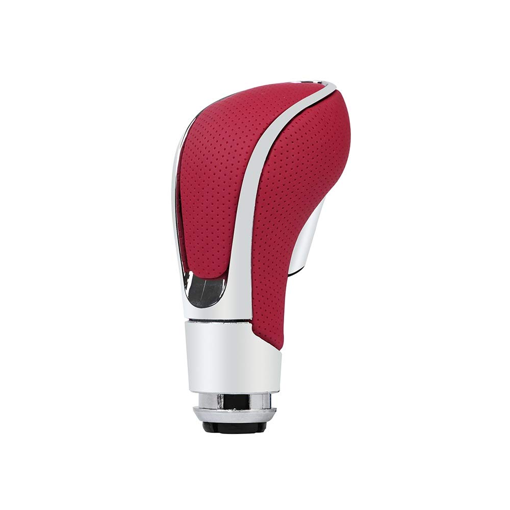 Schaltknauf,Auto Schaltknauf 1 x Universal-Automatik-Getriebe Auto-Gangschaltung-Shifter Schaltknauf for Opel/Vauxhall/Insignia WLR-GSK97(New Type RED) von TUANZUN