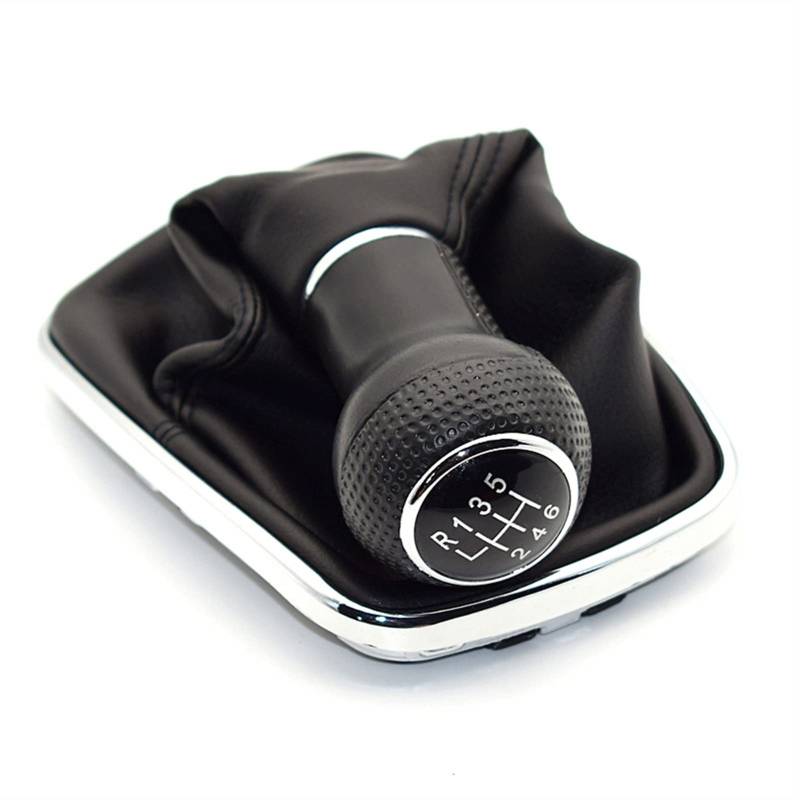 Schaltknauf,Auto Schaltknauf 5/6 Geschwindigkeit 12mm Getriebe Umschaltknopf Hebelschalter Gamer-Boot Passend Für Volkswagen VW Golf 4. IV MK4 GTI R32 Bora Jetta 1999-2004.(6 Speed) von TUANZUN