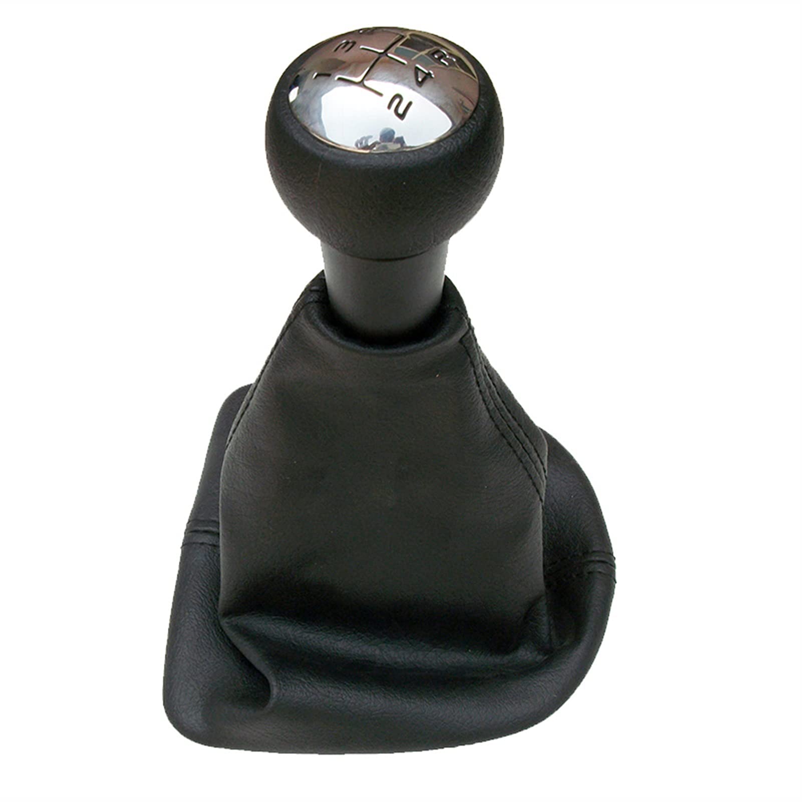 Schaltknauf,Auto Schaltknauf 5 Gang Getriebe Stick Schaltknaufgriff Und Stoffgetriebe Umschaltknopf Passend Für Citroen C2 C4. Picasso Für Peugeot 206 306 307 308 3008(1 par) von TUANZUN