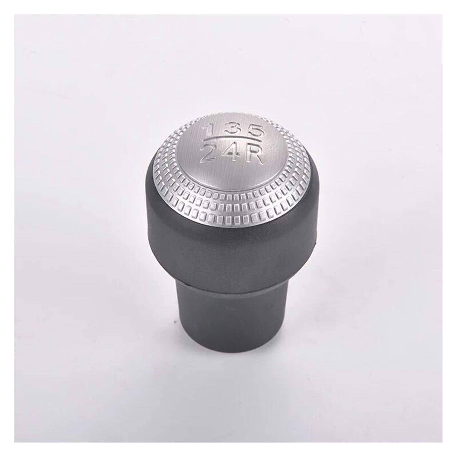 Schaltknauf,Auto Schaltknauf New 5 Speed ​​Car Schaltknauf Kopf-Kappen-Abdeckung for Hyundai Coupe Tiburon IX35 Tucson 03-12 OE 43711-2C100 437112c200LK(Silver) von TUANZUN