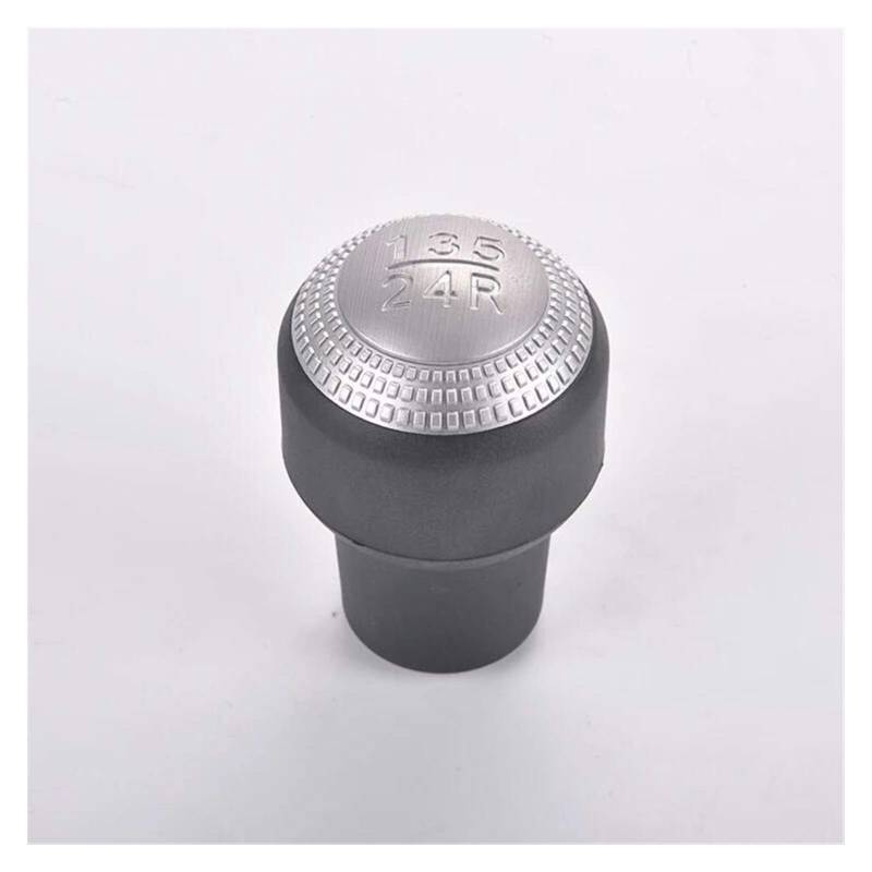 Schaltknauf,Auto Schaltknauf New 5 Speed ​​Car Schaltknauf Kopf-Kappen-Abdeckung for Hyundai Coupe Tiburon IX35 Tucson 03-12 OE 43711-2C100 437112c200LK(Silver) von TUANZUN