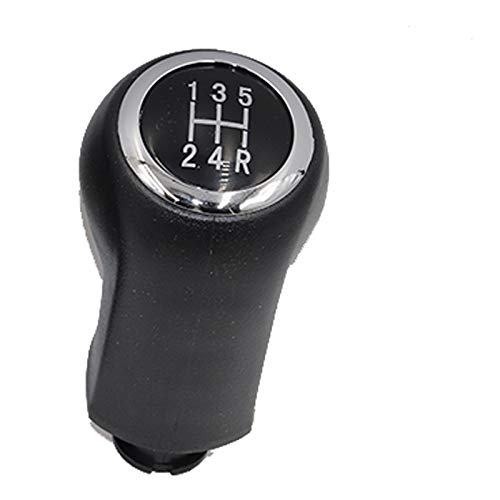 Schaltknauf,Auto Schaltknauf Passend Für Opel Zafira B 2005 2006 2007 2008 2009 2010 2011 2012 2013 2013 2014 5/6 Geschwindigkeitswagen Umschaltgetriebeknopf Mit Lederstiefel(12345R knob) von TUANZUN