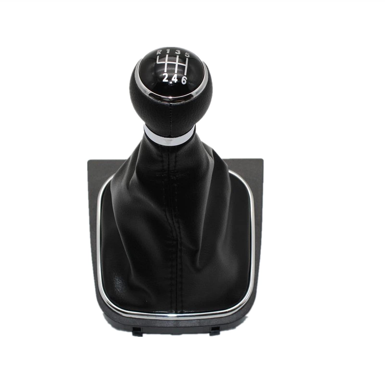 Schaltknauf,Auto Schaltknauf Passend Für VW. Golf 5. MK5 R32 GTI 2004 2005 2006 2007 2007 2009 2009 Autosteigung 6 Geschwindigkeitsauto-Gang-Stick-Level-Umschaltknopf Mit Lederstiefel Schaltknauf,Auto Schaltknauf Passend Für VW. Golf 5. MK5 R32 GTI 2004 2005 2006 2007 2007 2009 2009 Autosteigung 6 Geschwindigkeitsauto-Gang-Stick-Level-Umschaltknopf Mit Lederstiefel von TUANZUN