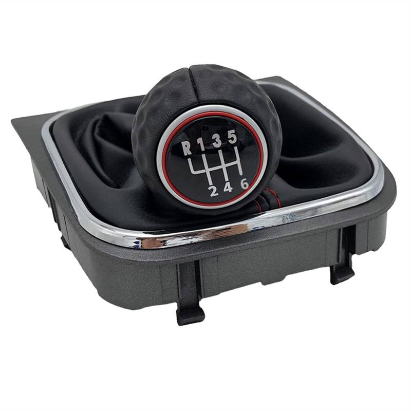 Schaltknauf,Auto Schaltknauf Passend Für Volkswagen VW Golf 6 MK6 R20 Golf 5 A5 MK5 GTI GTD Jetta R32 A6 2004 2005-2014 Schalthebel-Schaltknopf-Gamer-Koffer-Koffer(6 Speed Case) von TUANZUN