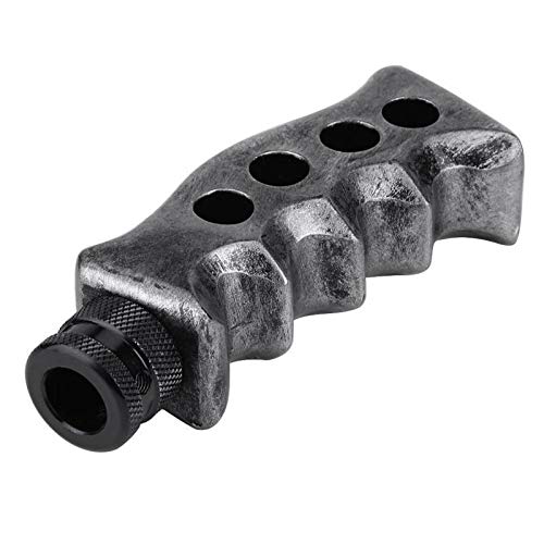 Schaltknauf,Auto Schaltknauf Schaltgetriebe Auto Gun Grip Car Styling Griff Schalthebel Knopf Schalthebel Schaltgetriebe Automatik(Titanium) von TUANZUN