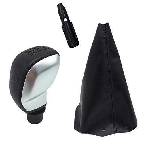 Schaltknauf,Auto Schaltknauf Schaltknauf Boot-Kasten for Citroen C1 C3 C4 / Peugeot 205 206 106 107 207 306 307 308 309 405 406 407 508 605 607 806 807(K0031) von TUANZUN