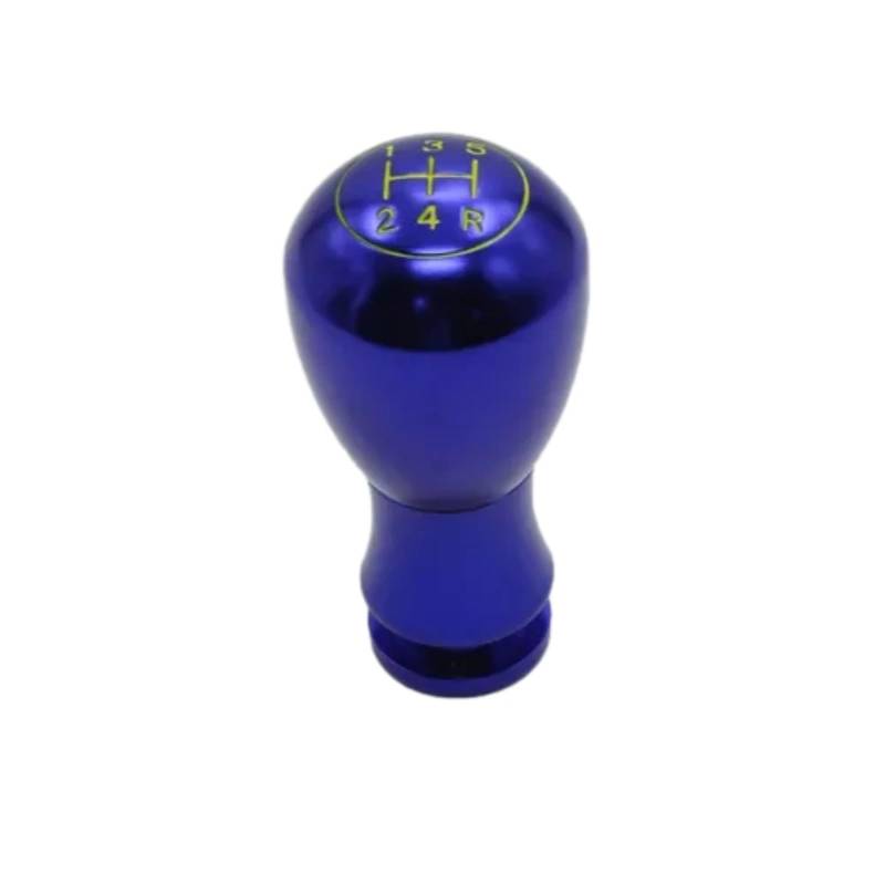 Schaltknauf,Auto Schaltknauf Universeller 5-Gang-Schaltgetriebe-Universal-Schaltkopf aus Aluminiumlegierung for Nachrüsten des Fahrzeugs mit Schaltkopf(Blue) von TUANZUN