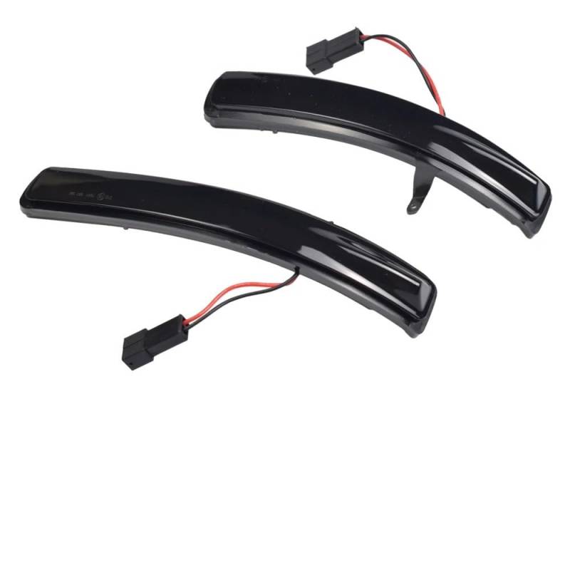 Spiegelblinker Dynamische,Dynamische Blinker 2 STÜCKE Dynamische Blinker Licht Passend für Ford Explorer 2011-2019 LHD Seite Rückspiegel Anzeige Blinker Lampe Auto zubehör(Yellow) von TUANZUN