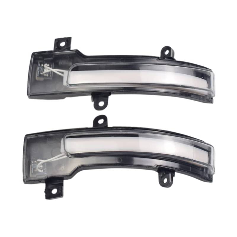 Spiegelblinker Dynamische,Dynamische Blinker 8351A135 8351A136 Passend für Mitsubishi Outlander ASX 2013–2020 Lancer 2016 Dynamische Blinkerleuchte Seitenspiegel-Blinkeranzeige(Crystal) von TUANZUN