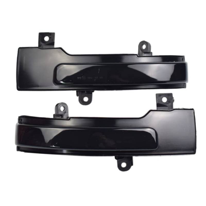 Spiegelblinker Dynamische,Dynamische Blinker 8351A135 8351A136 Passend für Mitsubishi Outlander ASX 2013–2020 Lancer 2016 Dynamische Blinkerleuchte Seitenspiegel-Blinkeranzeige(Smoked Black) von TUANZUN