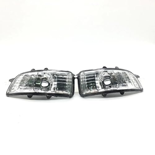 Spiegelblinker Dynamische,Dynamische Blinker Passend für Volvo S40 S60 S80 C30 C70 V50 V70 2007 2008 2009–2012 Seitenspiegelanzeige Blinkerleuchte 31111090 31111102a(Left and Right) von TUANZUN