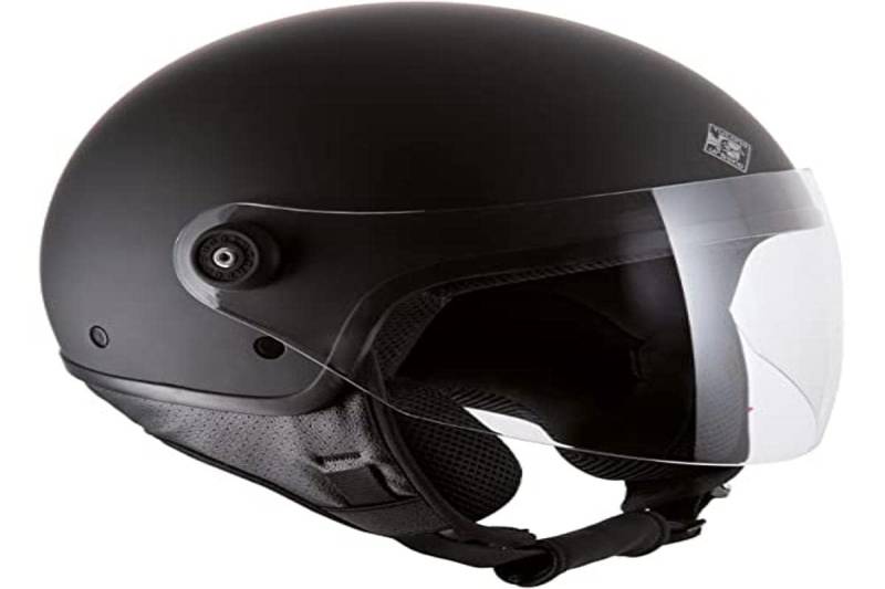 Tucano Urbano Herren EL Jettin Casco Moto, Grigio Carbone opaco, M von TUCANO URBANO