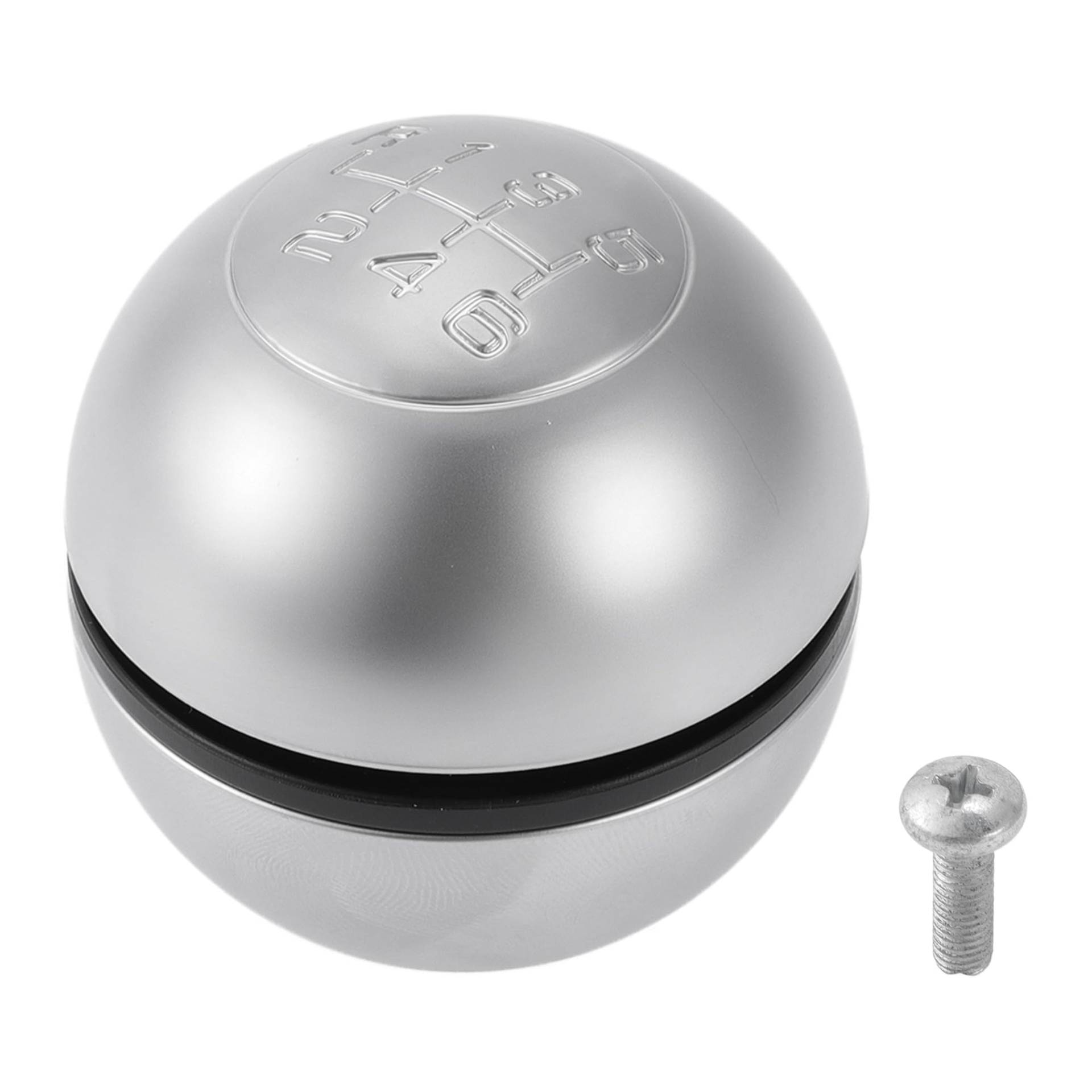 TUCKBOLD 6-Gang-Schaltknauf für Alfa Romeo Giulietta | Vorderer Automatikgetriebeschalthebelknopf Schwarz Silberfarbenes Aluminiumlegierung 1 Stk TUCKBOLD 6-Gang-Schaltknauf für Alfa Romeo Giulietta | Vorderer Automatikgetriebeschalthebelknopf Schwarz Silberfarbenes Aluminiumlegierung 1 Stk von TUCKBOLD