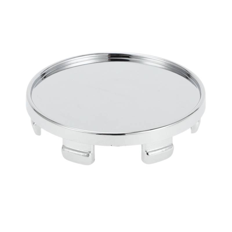 TUCKBOLD Radnabenabdeckung Radnabenabdeckung Radnabenabdeckungen 54mm 2.13" OD | Snap-in Kunststoff für die meisten Autos Silberton 1 Stk von TUCKBOLD