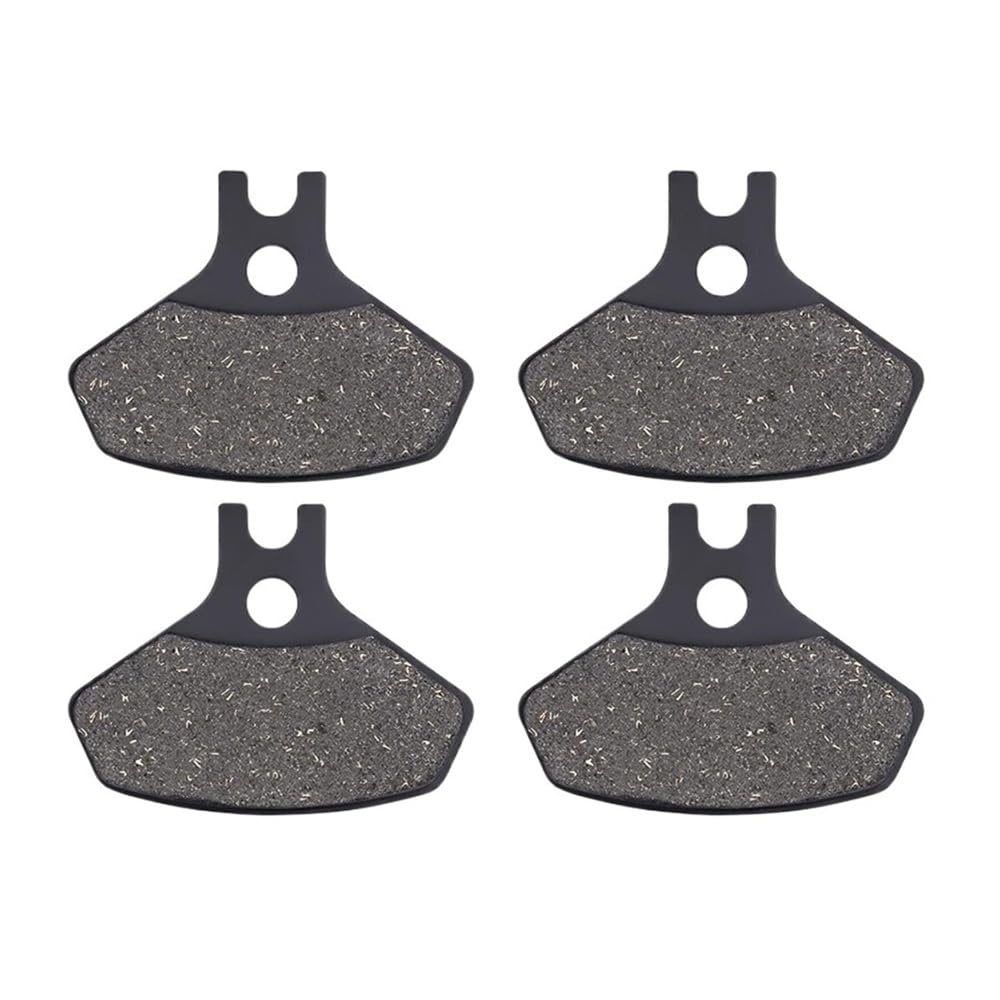 Motorrad-Bremsbeläge 1/2 Paar Motorrad Vorne Und Hinten Bremsbeläge Für DS450 DS450X Xxc Xxm 2x4 EFI DS 450 DS 450X Bremsbeläge für Motorräder(2 Pair Front) von TUHBCX