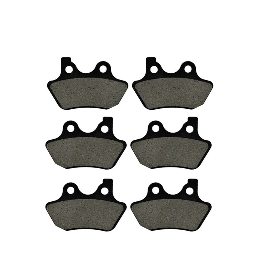 Motorrad-Bremsbeläge 3 Paar Motorrad-Bremsbeläge Für FLTR/Für FLTR-i Für Straße Für Glide 2000-2007 Schwarzer Bremsscheibenbelag Bremsbeläge für Motorräder Motorrad-Bremsbeläge 3 Paar Motorrad-Bremsbeläge Für FLTR/Für FLTR-i Für Straße Für Glide 2000-2007 Schwarzer Bremsscheibenbelag Bremsbeläge für Motorräder von TUHBCX