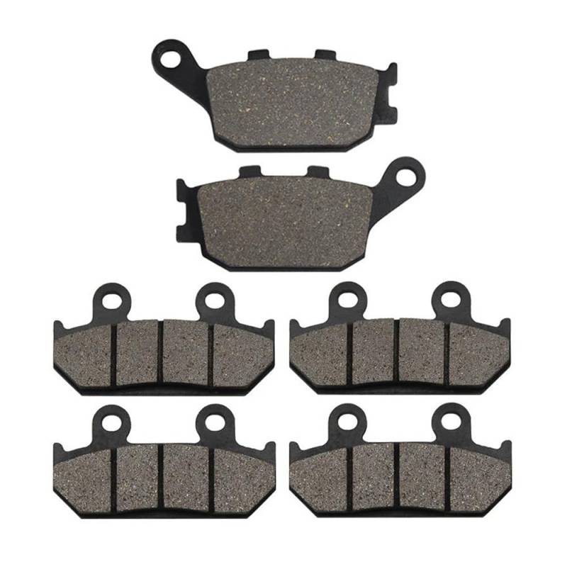 Motorrad-Bremsbeläge Für CBR600 CBR 600 Für CBR 600 F2 CBR600 F2 Motorrad Teile Vorne Und Hinten Bremsbeläge Für CBR 600 FM FN FP FR 1991-1994 Bremsbeläge für Motorräder(Front and Rear) von TUHBCX