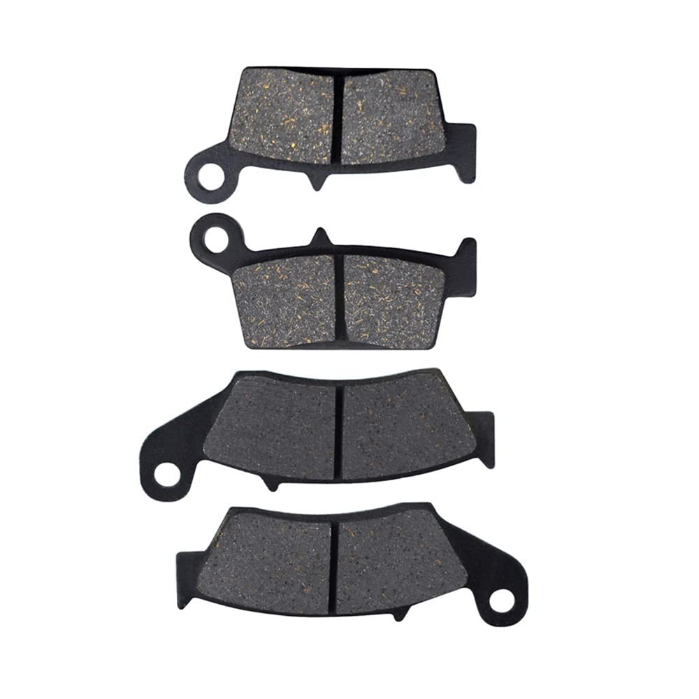 Motorrad-Bremsbeläge Für CRF230L CR125R CR250R XR250R XR250L Motorrad Vorne Hinten Bremsbeläge XR400R CR500R CRF230 Für CRF 230 L 230L CR 125R 250R Bremsbeläge für Motorräder(Front and Rear) von TUHBCX