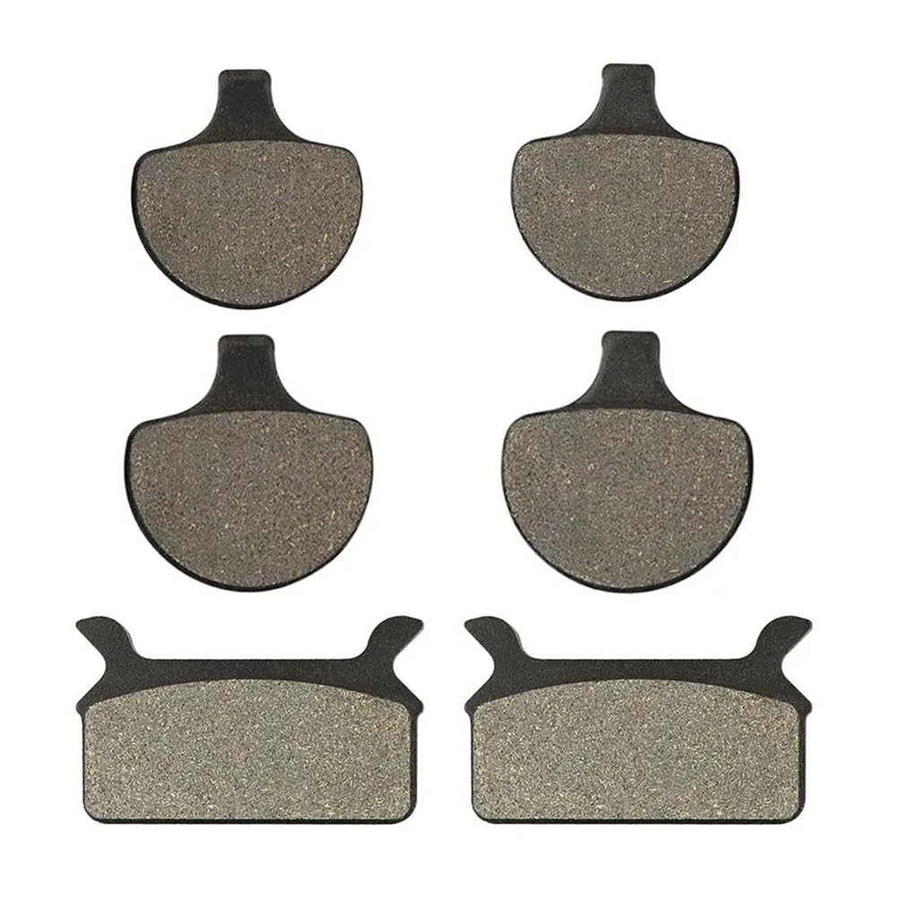 Motorrad-Bremsbeläge Für FLHR FLHRCI 1994-1999 Motorradzubehör Vorne Hinten Bremsbeläge Scheiben FLT FLHT FLHTCI 1986-1999 Bremsbeläge für Motorräder(Front and Rear) von TUHBCX