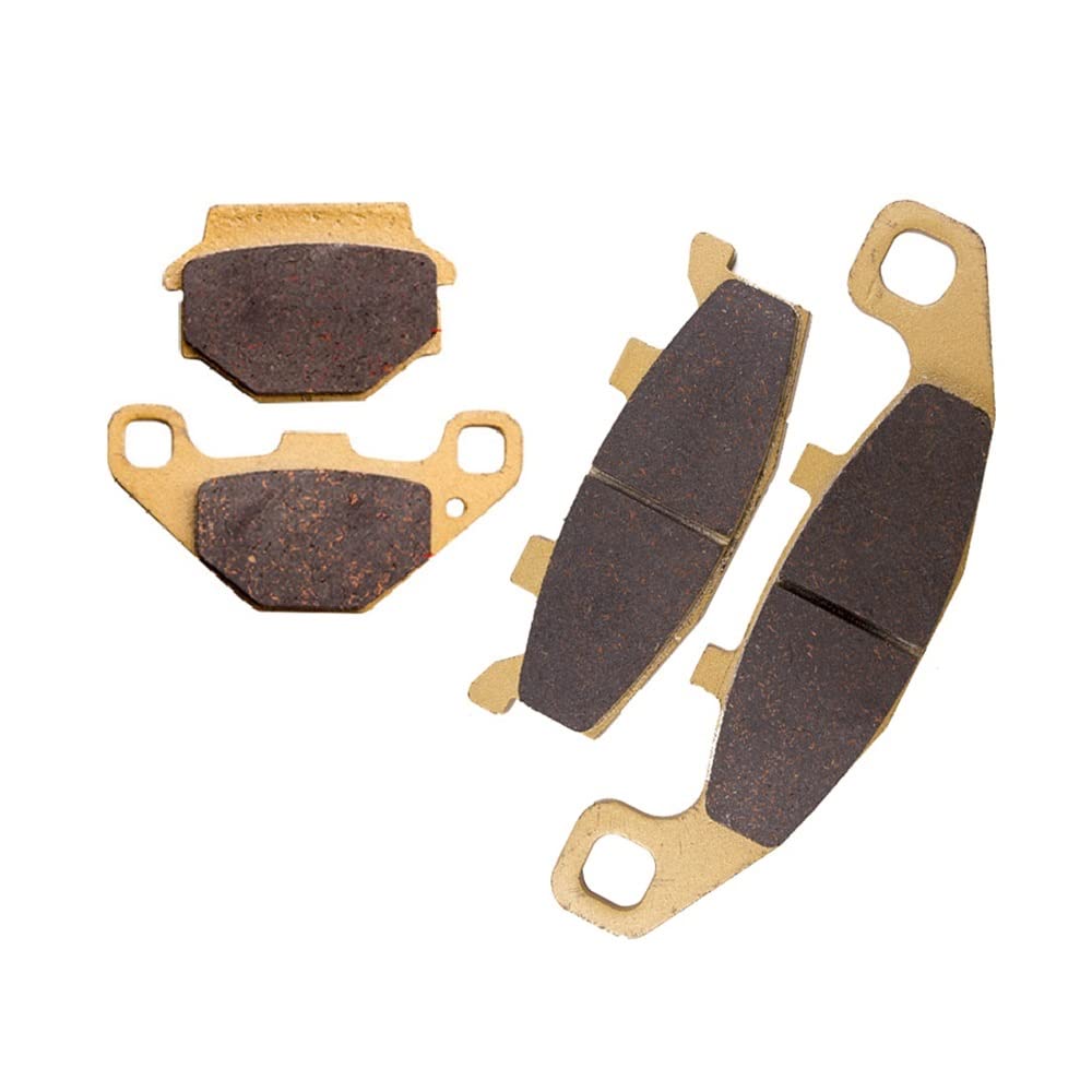 Motorrad-Bremsbeläge Für KLE250 Für Anhelo ZZR250 EX250 ZR250 KLE500 KLE500A Motorrad Vorne Hinten Bremsbeläge Set Für KLE Für ZZR EX ZR 250 Für KLE 500 Bremsbeläge für Motorräder(Front and Rear) Motorrad-Bremsbeläge Für KLE250 Für Anhelo ZZR250 EX250 ZR250 KLE500 KLE500A Motorrad Vorne Hinten Bremsbeläge Set Für KLE Für ZZR EX ZR 250 Für KLE 500 Bremsbeläge für Motorräder(Front and Rear) von TUHBCX