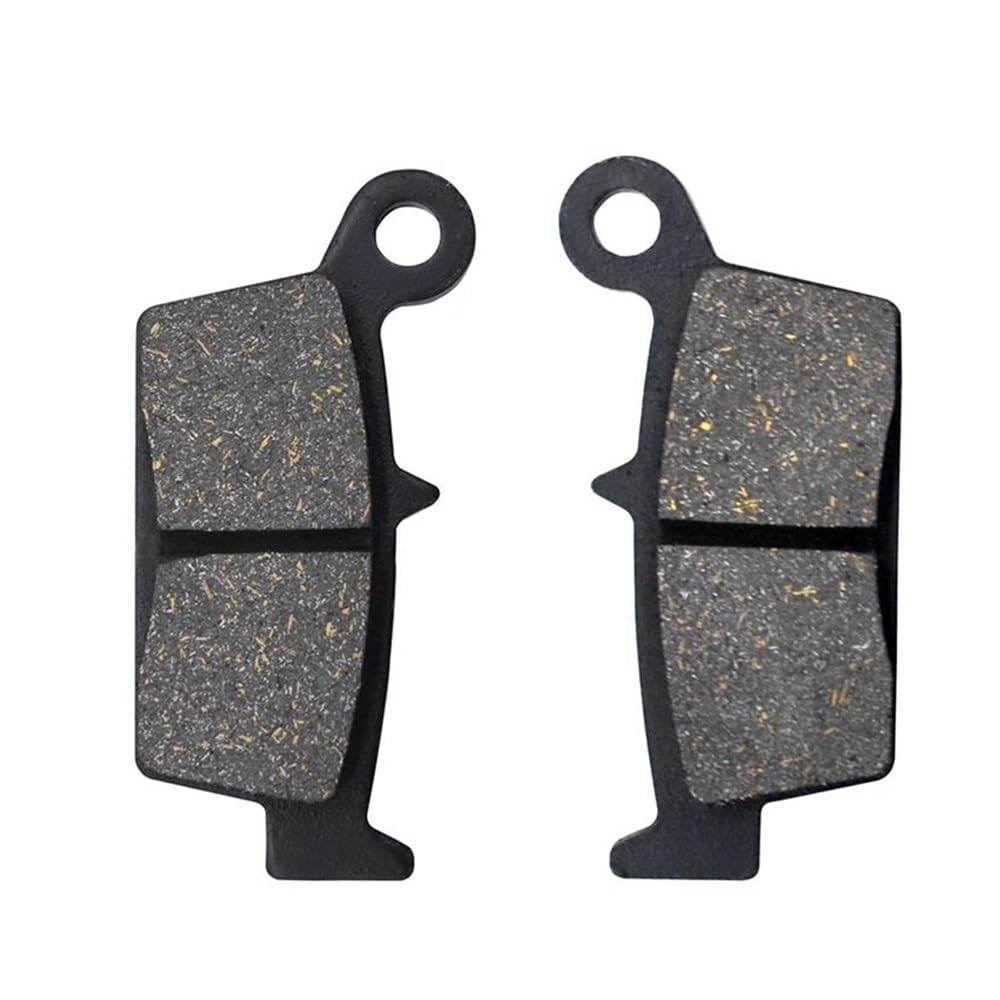 Motorrad-Bremsbeläge Für KLX 300 400 KX 250 KLX250 Motorrad Bremsbeläge Vorne Und Hinten KLX300 KLX400 KX250 FA125 FA131 Bremsbeläge für Motorräder(1 Pair Rear Brake) von TUHBCX