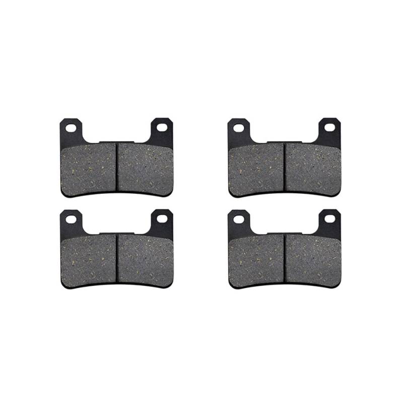 Motorrad-Bremsbeläge Für SUZUKI DL1000 XT Für V-Strom GSXR600 GSXR750 06-10 Motorrad Vorne Hinten Bremsbeläge Discs Kit GSXR1000 K7/K8 07-08 GSX1300R Bremsbeläge für Motorräder(2 pair Front) von TUHBCX