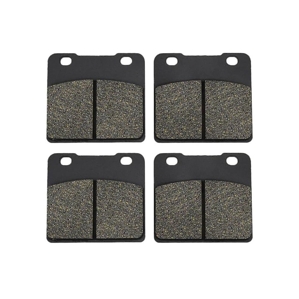 Motorrad-Bremsbeläge Für Suzuki GSX1100 1984-1986 Motorrad Vorne Hinten Bremsbeläge GV 1400 1986 VS 1400 Intruder VS1400 1987-2003 VL 1500 1998-2001 Bremsbeläge für Motorräder(2 Pairs) von TUHBCX