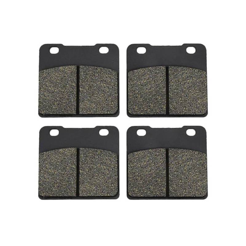Motorrad-Bremsbeläge Für Suzuki GSX1100 1984-1986 Motorrad Vorne Hinten Bremsbeläge GV 1400 1986 VS 1400 Intruder VS1400 1987-2003 VL 1500 1998-2001 Bremsbeläge für Motorräder(2 Pairs) von TUHBCX