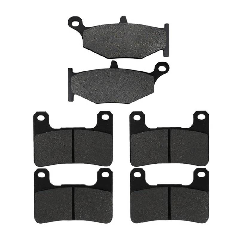 Motorrad-Bremsbeläge Für Suzuki GSXR600 GSXR750 2006-2010 Für GSXR 1000 2007-2008 Motorrad Bremsbeläge Vorne Und Hinten GSX 1300 Für Hayabusa 2008-2012 Bremsbeläge für Motorräder(Front and Rear) von TUHBCX