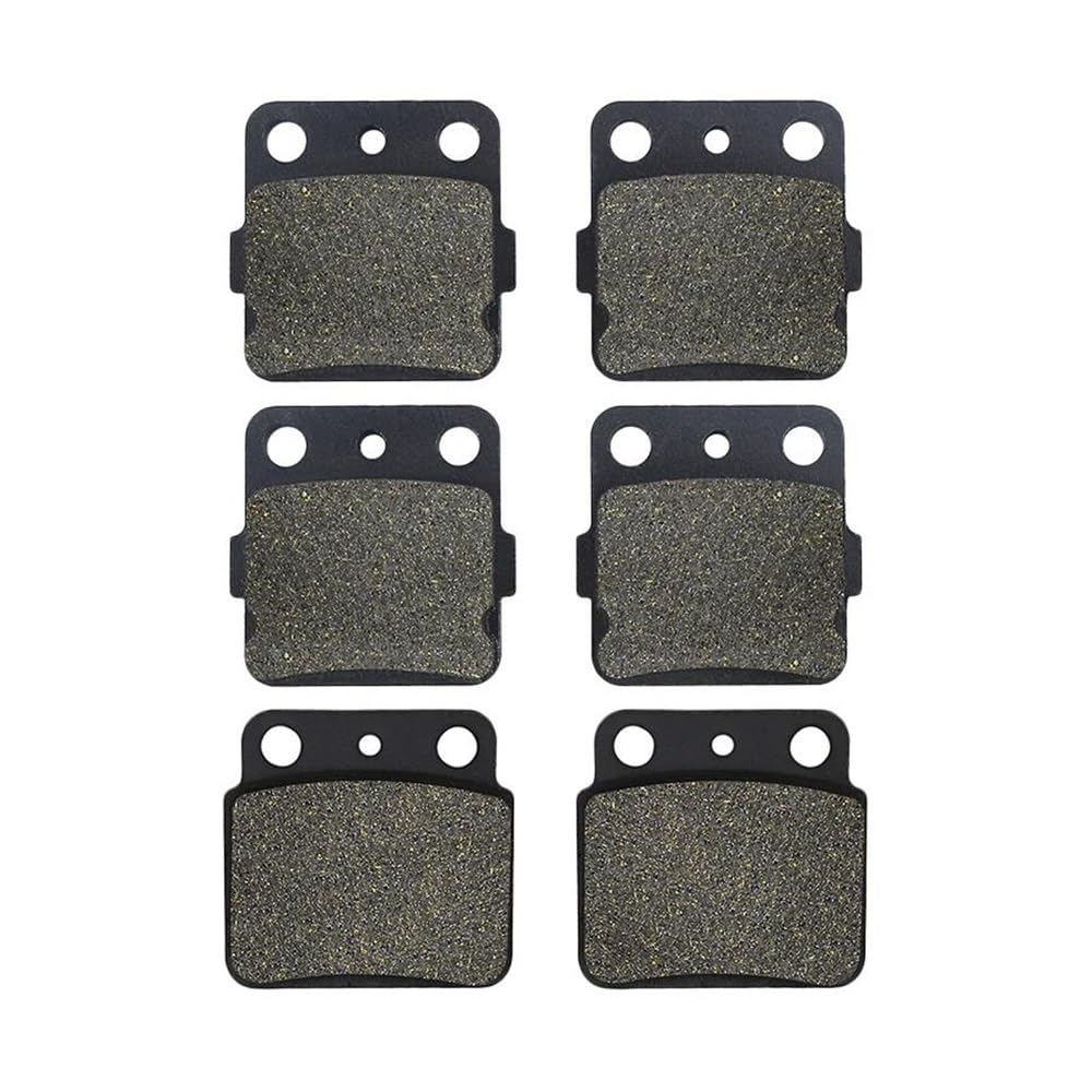 Motorrad-Bremsbeläge Für Suzuki LTZ400 LTZ 400 Motorrad Vorne Hinten Bremsbeläge Für Quadsport 2003-2015 Bremsbeläge für Motorräder(Front and Rear) von TUHBCX