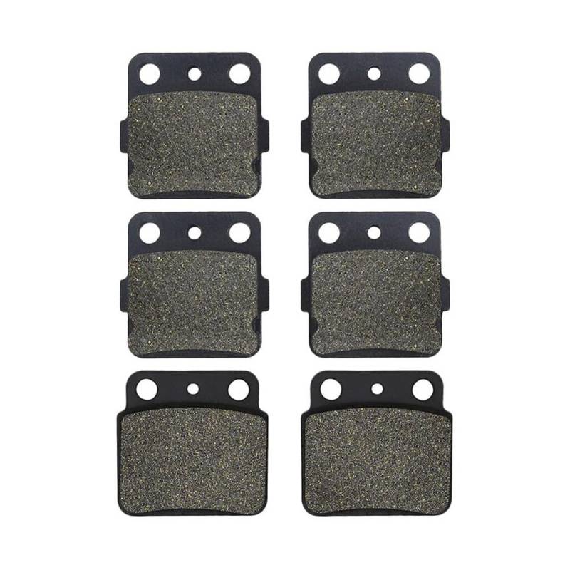 Motorrad-Bremsbeläge Für Suzuki LTZ400 LTZ 400 Motorrad Vorne Hinten Bremsbeläge Für Quadsport 2003-2015 Bremsbeläge für Motorräder(Front and Rear) von TUHBCX
