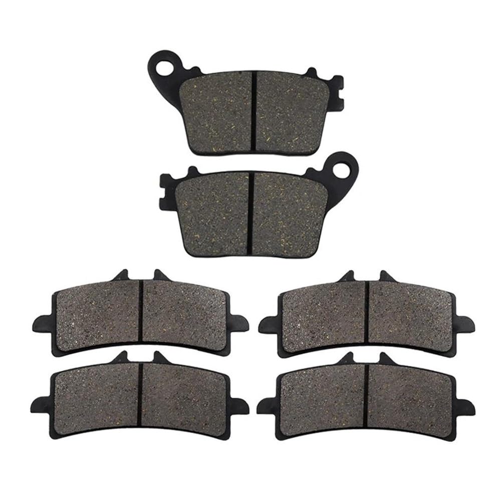Motorrad-Bremsbeläge Für Suzuki Pour GSXR 600 750 2011-2016 Für GSX R 1000 2012-2016 Motorrad Vorne Und Hinten Bremsbeläge Für GSX S 1000 2015-2016 Bremsbeläge für Motorräder(Front and Rear) von TUHBCX