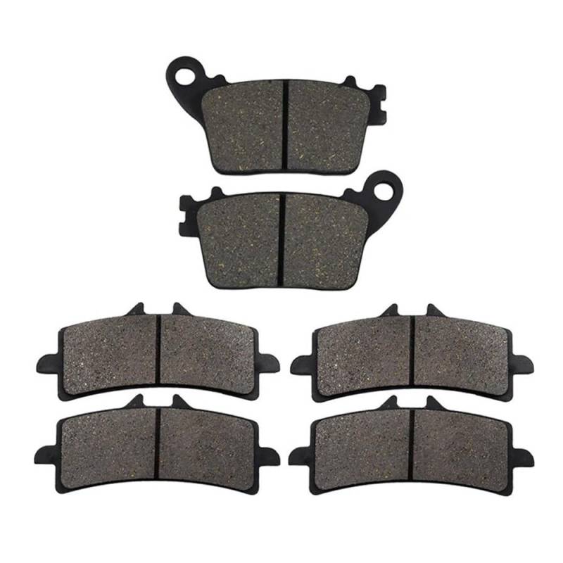 Motorrad-Bremsbeläge Für Suzuki Pour GSXR 600 750 2011-2016 Für GSX R 1000 2012-2016 Motorrad Vorne Und Hinten Bremsbeläge Für GSX S 1000 2015-2016 Bremsbeläge für Motorräder(Front and Rear) von TUHBCX