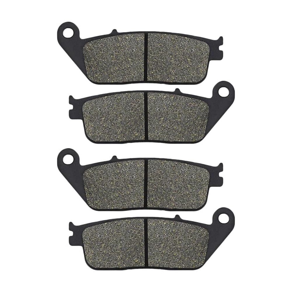 Motorrad-Bremsbeläge Für VFR750F CBR750 FRC27 Für Pan European GL 1500 Für Valkyrie F6C Für Superaero CBR1000F ST 1100 Motorrad Bremsbeläge Vorne Und Hinten Bremsbeläge für Motorräder(2 pairs Front) Motorrad-Bremsbeläge Für VFR750F CBR750 FRC27 Für Pan European GL 1500 Für Valkyrie F6C Für Superaero CBR1000F ST 1100 Motorrad Bremsbeläge Vorne Und Hinten Bremsbeläge für Motorräder(2 pairs Front) von TUHBCX