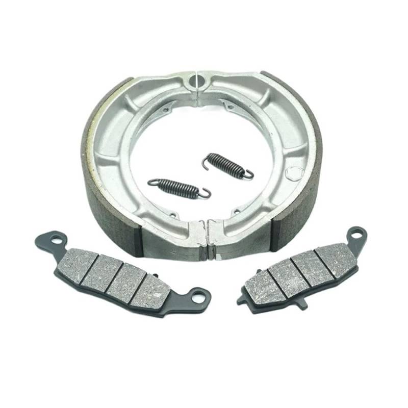 Motorrad-Bremsbeläge Für VL400 Für Intruder Classic 2010-2016 VL400CZ 2007-2015 Motorrad Bremsbeläge Vorne Hinten Bremsbacken Kit Set Bremsbeläge für Motorräder von TUHBCX