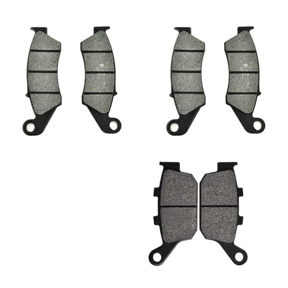 Motorrad-Bremsbeläge Für XL600 VV VX 1997-1999 XL650 2000-2007 XL700 2008-2011 XL Motorrad Bremsbeläge Vorne Und Hinten Für TRANSALP 600 650 700 Bremsbeläge für Motorräder(1 SET 6PCS) von TUHBCX