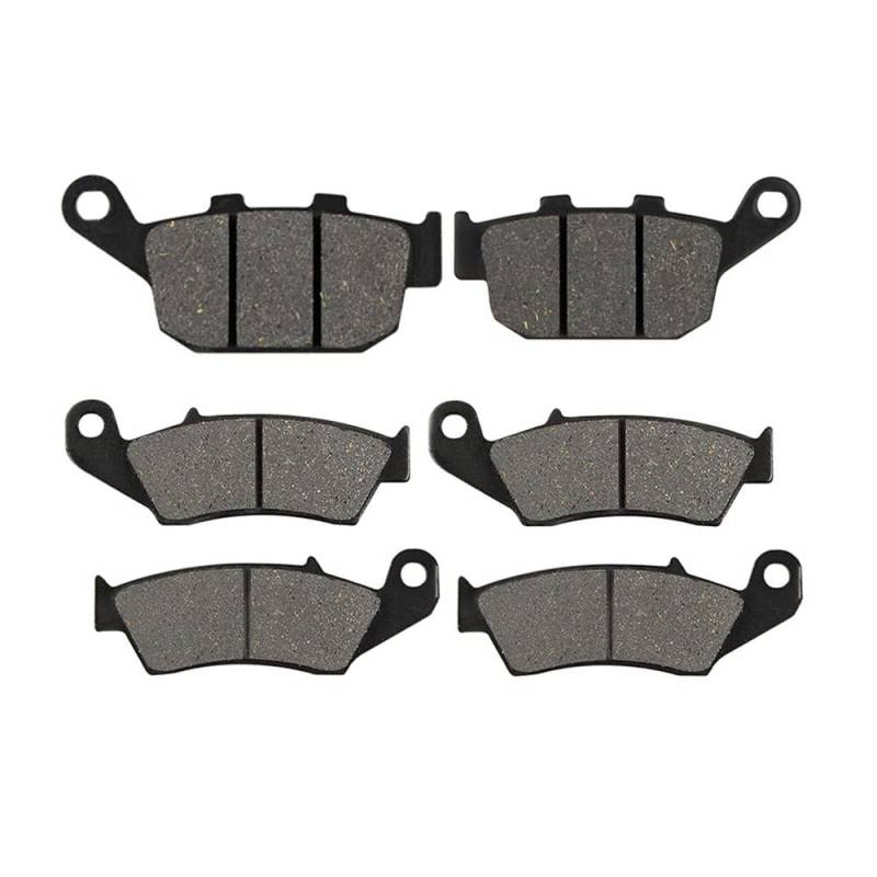 Motorrad-Bremsbeläge Für XL600 XL650 Für Transalp XRV750 XL700V CBR250RR CB400SF CB400 CBR400RR Motorrad Bremsbeläge Vorne Und Hinten Bremsbeläge für Motorräder(Front and Rear) von TUHBCX