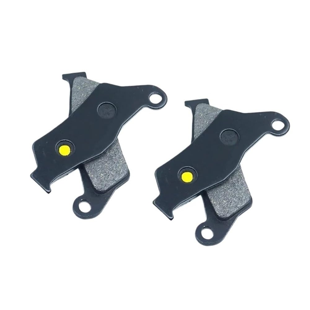 Motorrad-Bremsbeläge Für XTZ690 XTZ 690 Für Tenere 700 2019-2024 Vorne Hinten Bremsbeläge Kit Set Motorrad Teile Bremsbeläge für Motorräder(2X Front Brake Pads) von TUHBCX