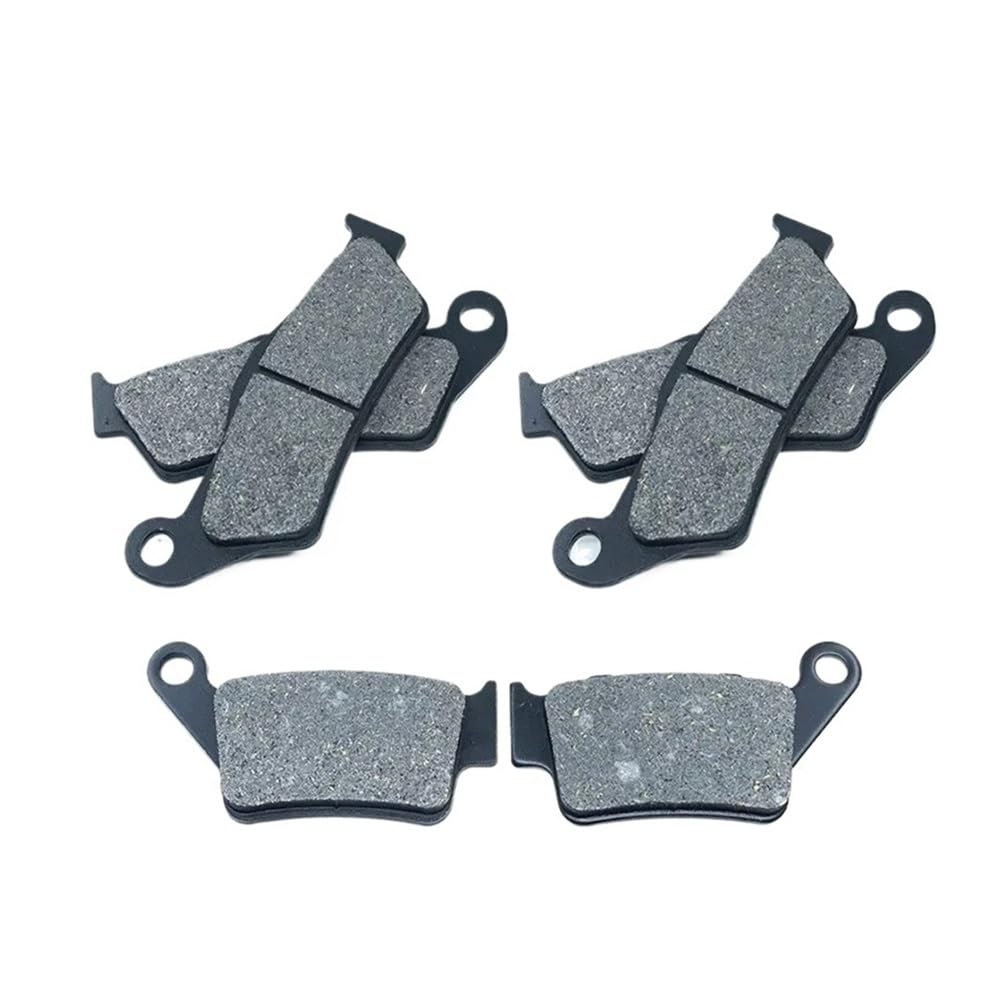 Motorrad-Bremsbeläge Für XTZ690 XTZ 690 Für Tenere 700 2019-2024 Vorne Hinten Bremsbeläge Kit Set Motorrad Teile Bremsbeläge für Motorräder(Front and Rear Pads) von TUHBCX