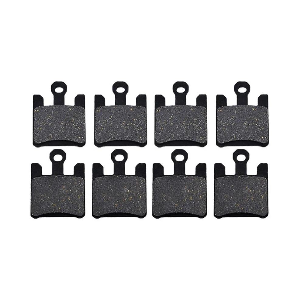 Motorrad-Bremsbeläge Für ZX6R Für NINJA ZX636 ZX 636 2003 2004 2005 2006 Motorrad Vorne Hinten Bremsbeläge ZX6RR 600 2003-2006 ZX10R 2004-2007 Bremsbeläge für Motorräder(2 Sets Front) von TUHBCX
