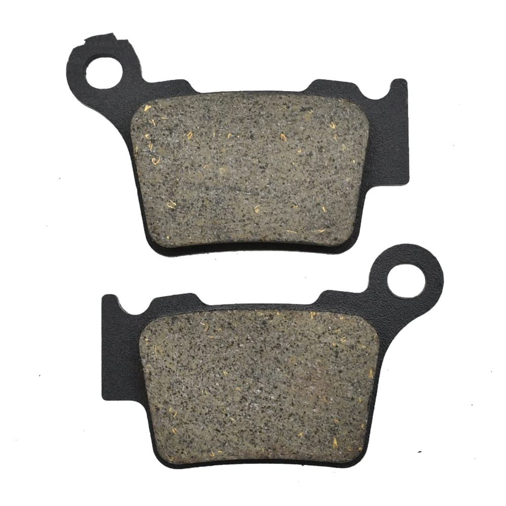 Motorrad-Bremsbeläge Motorrad-Bremsbeläge Vorne Und Hinten Für CR Für FC Für FE Für FX Für TC Für TE Für WR Für TXC Bremsbeläge für Motorräder(Rear) von TUHBCX