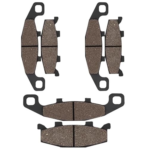 Motorrad-Bremsbeläge Motorrad-Bremsbeläge Vorne Und Hinten Für GPX 600 GPX600R ZX600 1988-1996 Für GPX 750 GPX750 ZX750 1987 1988 1989 Bremsbeläge für Motorräder(3pairs) von TUHBCX