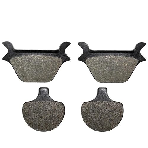 Motorrad-Bremsbeläge Motorrad-Bremsbeläge Vorne Und Hinten Für Sportster & Softail-Serie (alle Modelle) 1988 1989 1990 1991–1999 Bremsbeläge für Motorräder(Front and Rear) von TUHBCX