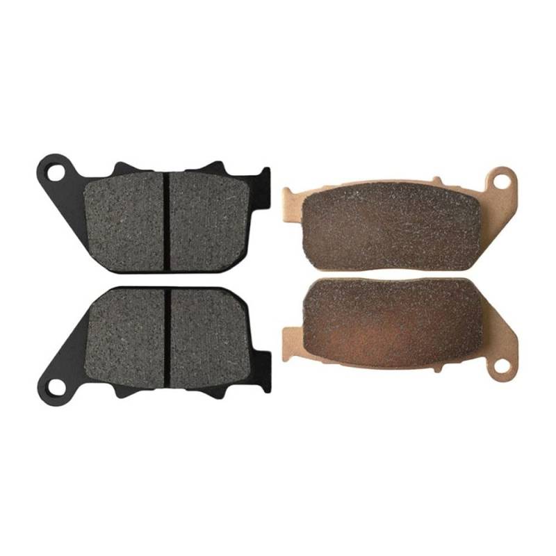 Motorrad-Bremsbeläge Motorrad-Bremsbeläge Vorne Und Hinten Für XL 1200 L Für XL1200L Für Sportster Low 2007-2011 Bremsscheibenbelag Bremsbeläge für Motorräder von TUHBCX