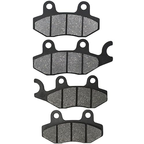 Motorrad-Bremsbeläge Motorrad Bremsbeläge Vorne Und Hinten Für YFM 700R Für YFM700R Für YFM 700 2006–2015 Für YXR450 Für YXR 660 2004–2009 Bremsbeläge für Motorräder(Front Set) von TUHBCX